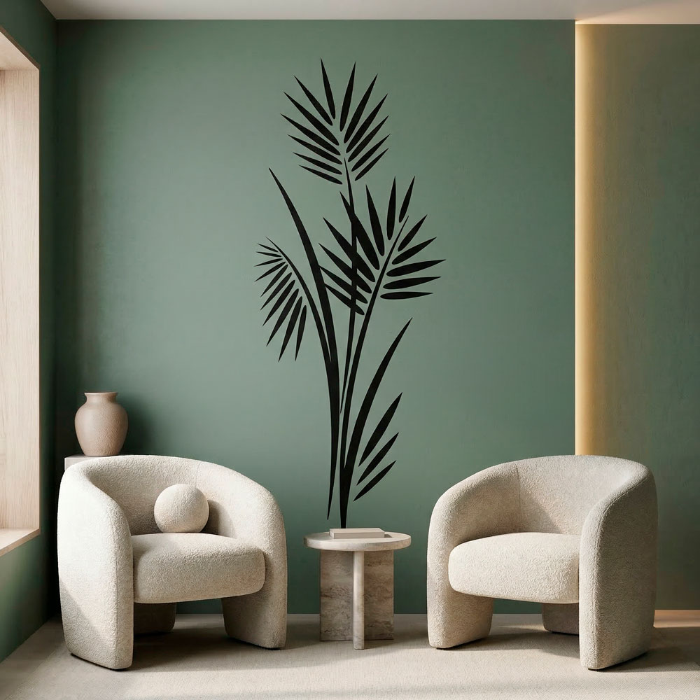 Vinilos Decorativos: Floral Bastet