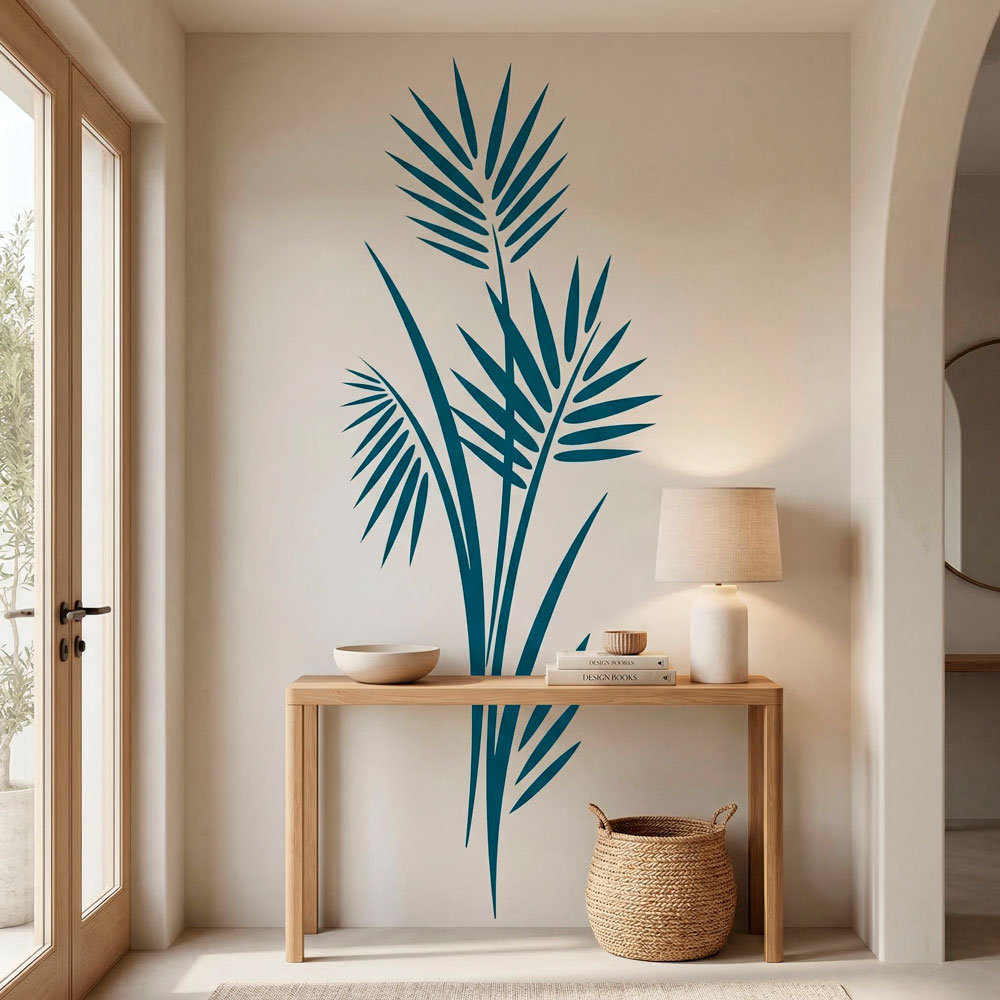 Vinilos Decorativos: Floral Bastet