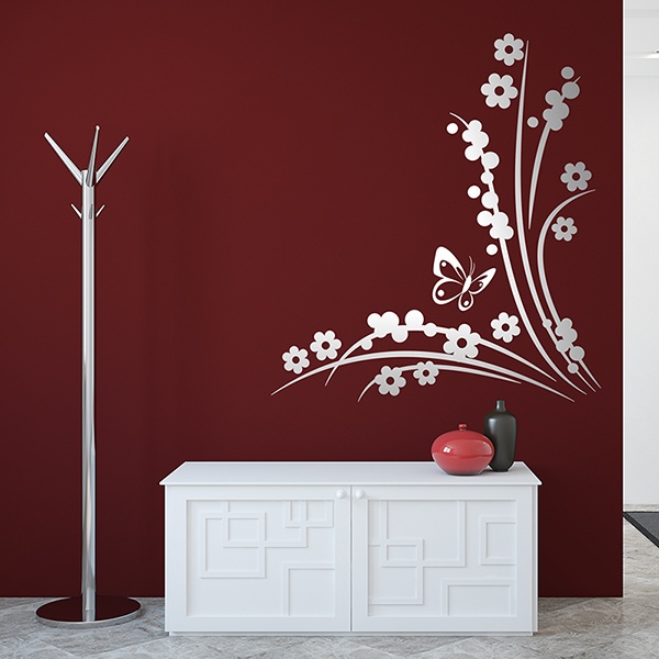 Vinilos Decorativos: Floral Heket