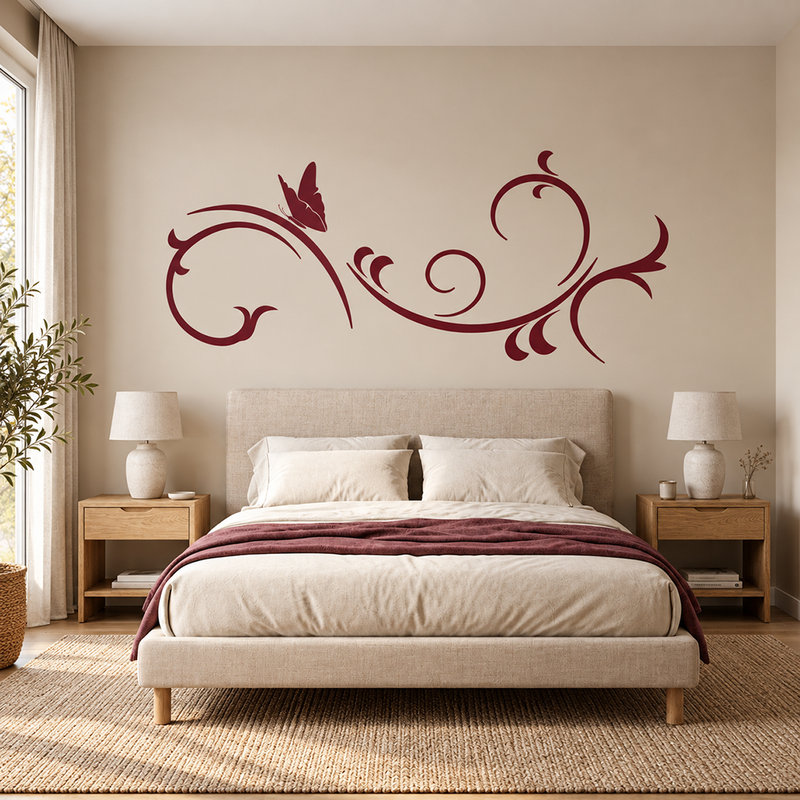 Vinilos Decorativos: Floral Freya