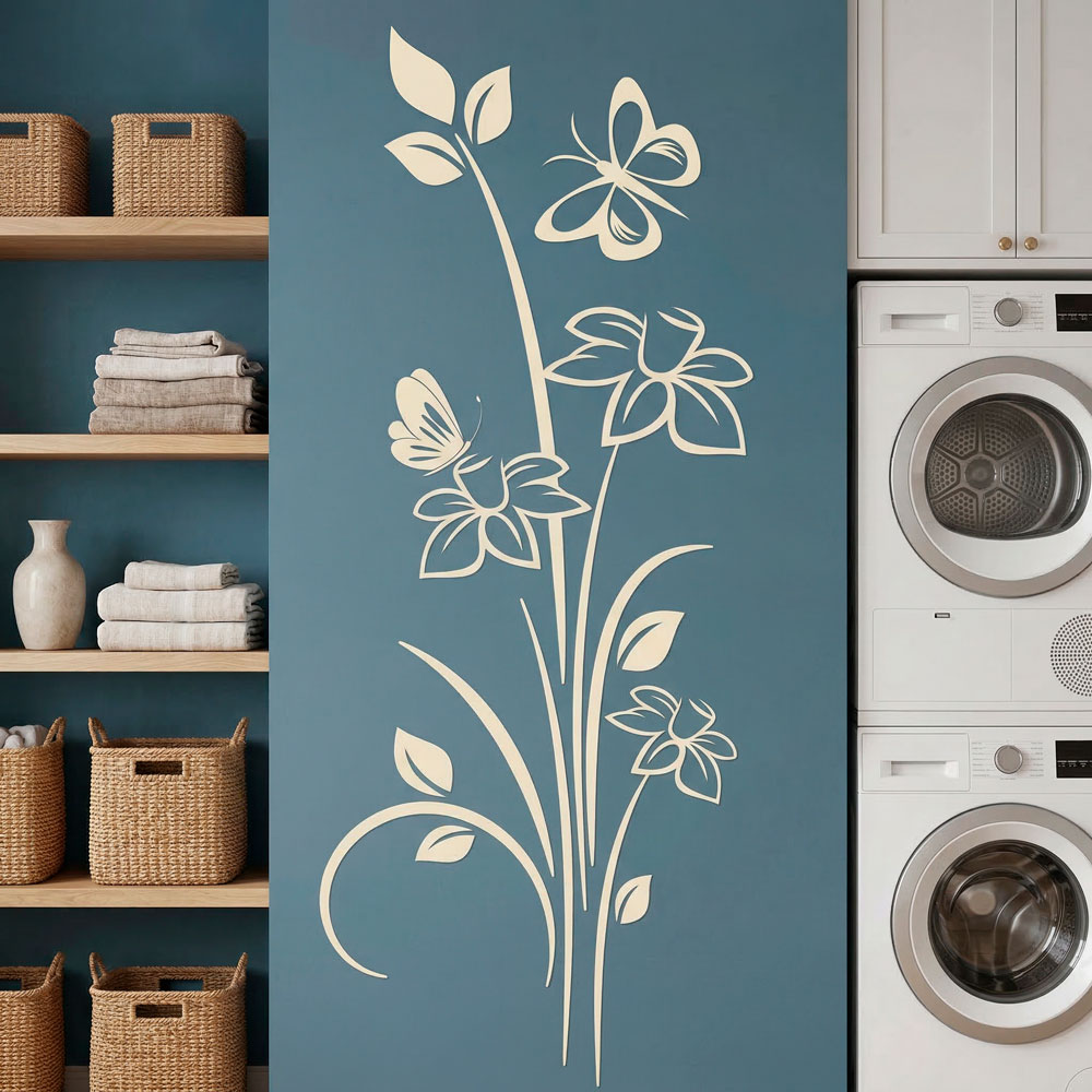 Vinilos Decorativos: Floral Nelumbo