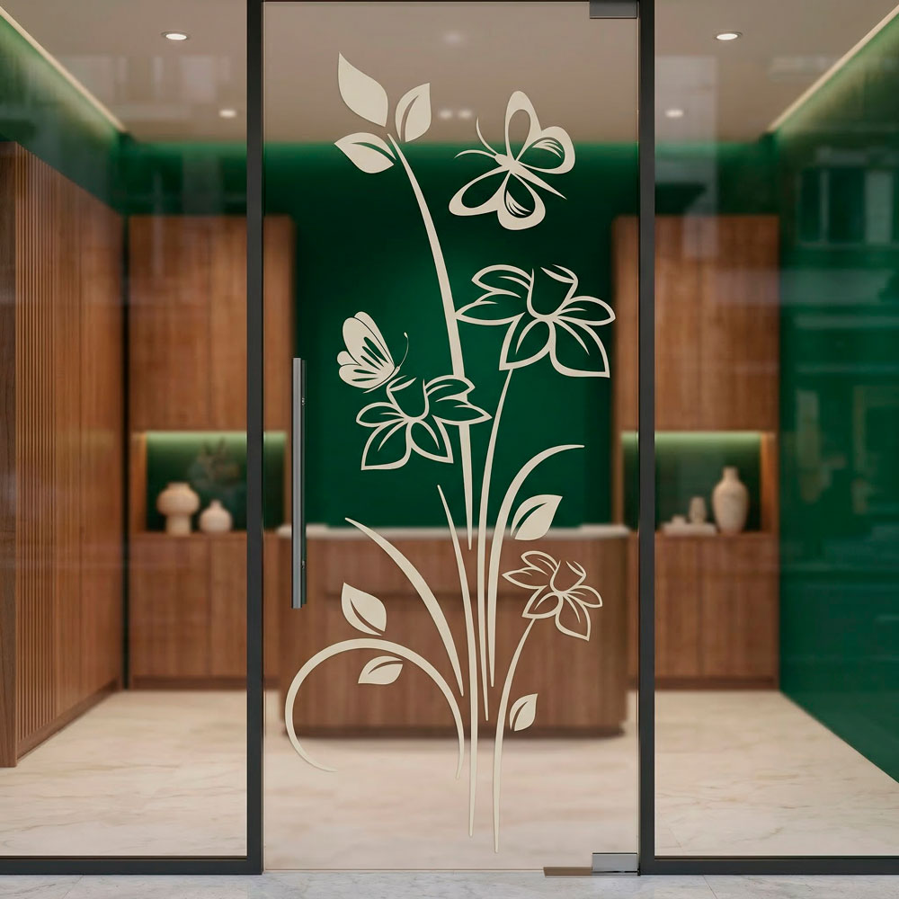 Vinilos Decorativos: Floral Nelumbo