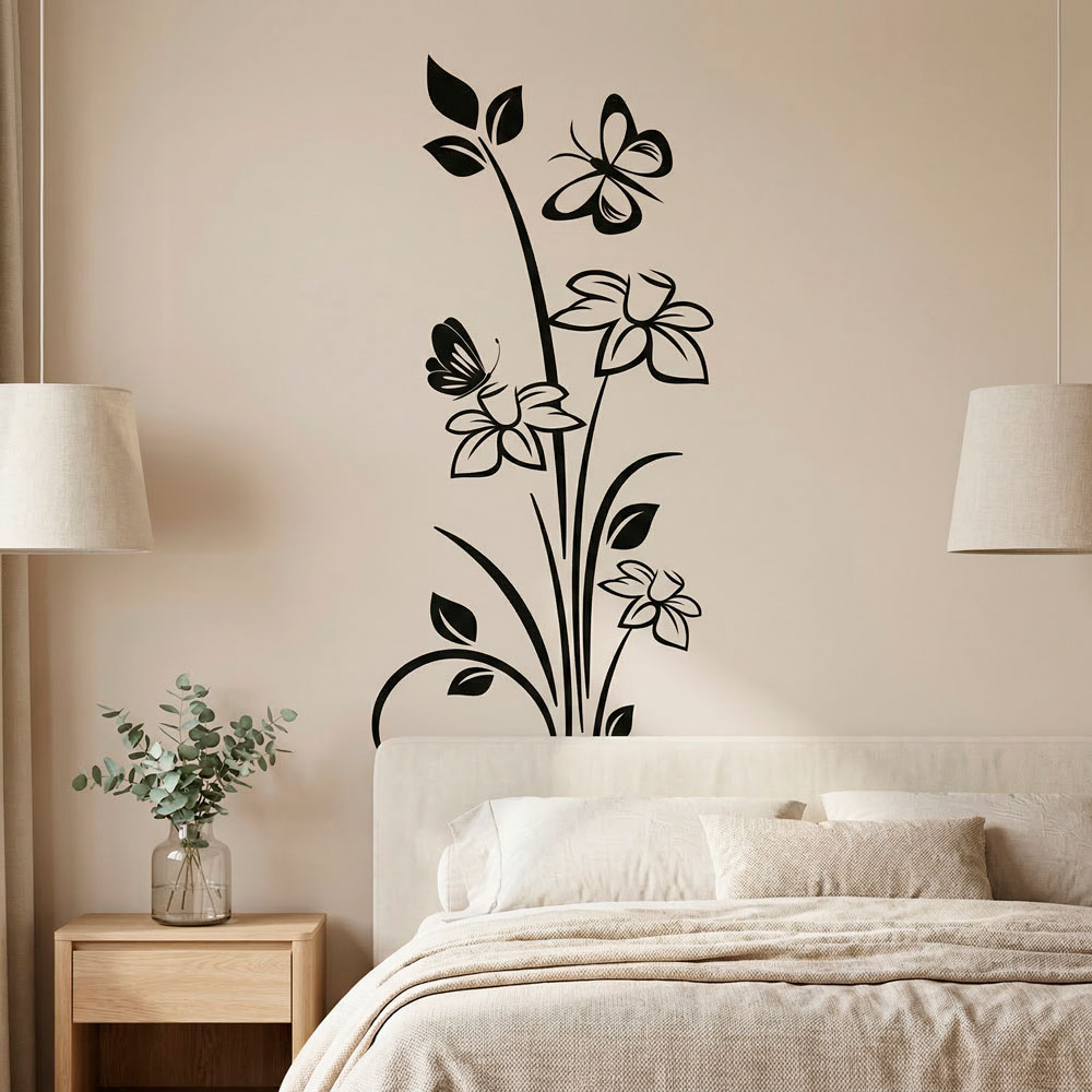 Vinilos Decorativos: Floral Nelumbo