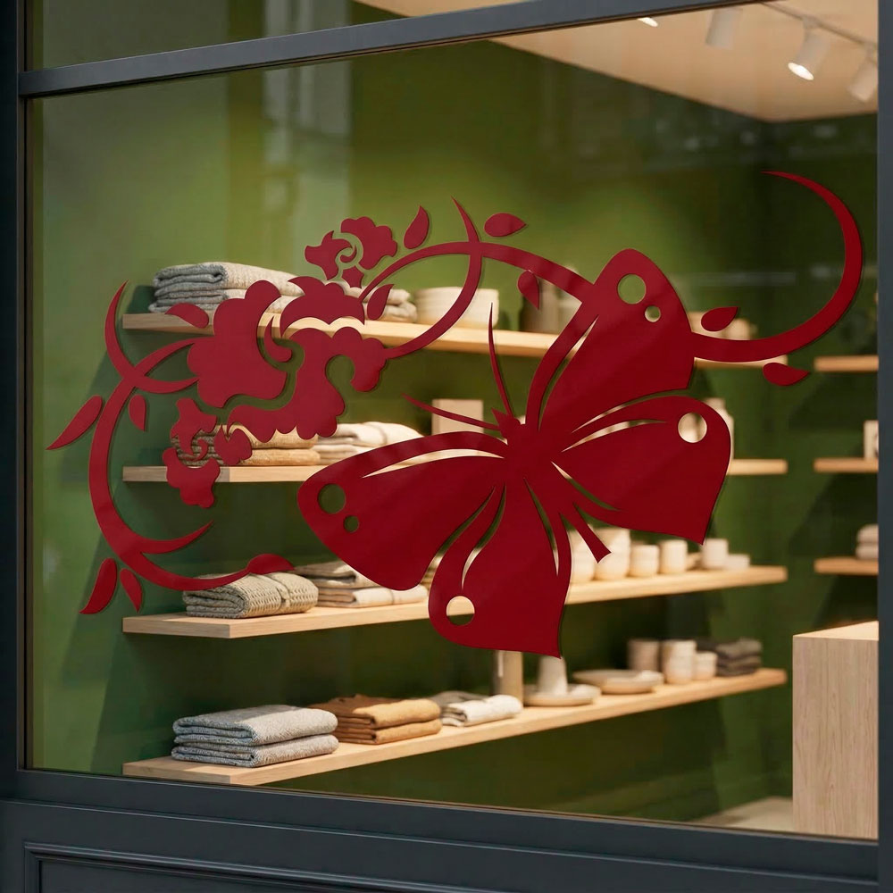 Vinilos Decorativos: Floral Gea