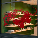 Vinilos Decorativos: Floral Gea 6