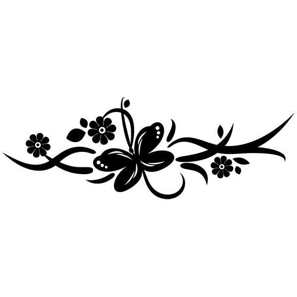 Vinilos Decorativos: Floral Tefnut