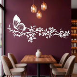 Vinilos Decorativos: Floral Linum 7