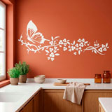 Vinilos Decorativos: Floral Linum 8