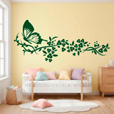 Vinilos Decorativos: Floral Linum 9