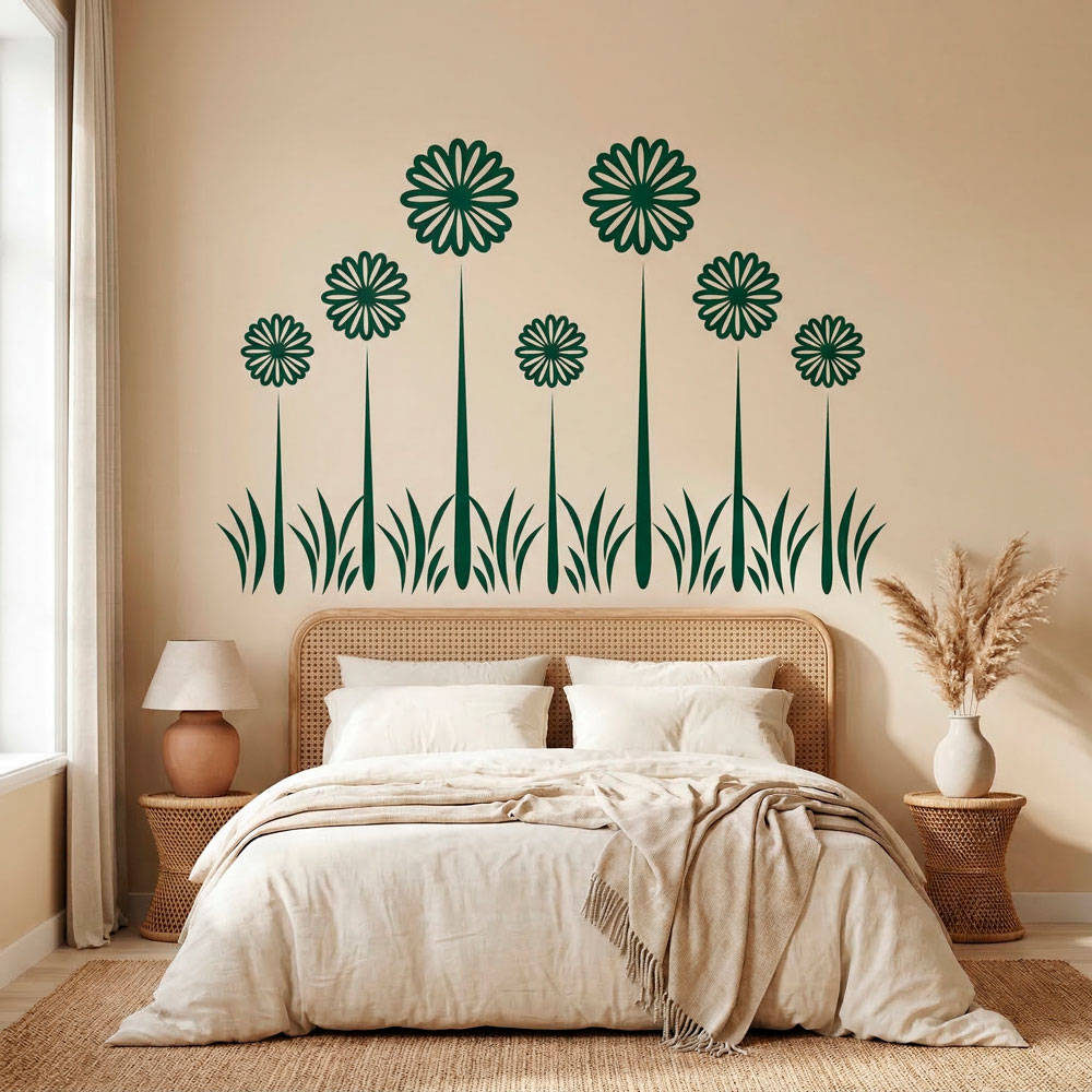 Vinilos Decorativos: Floral Girasoles