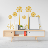 Vinilos Decorativos: Floral Girasoles 3