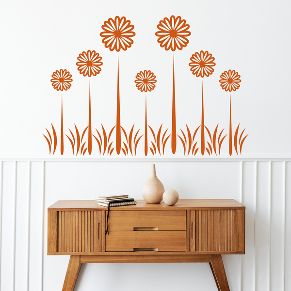 Vinilos Decorativos: Floral Girasoles