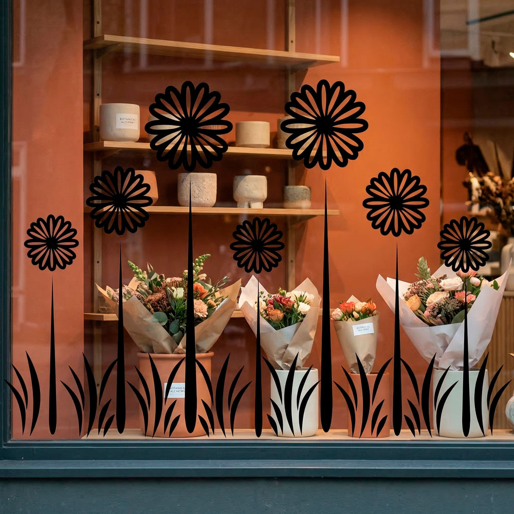 Vinilos Decorativos: Floral Girasoles