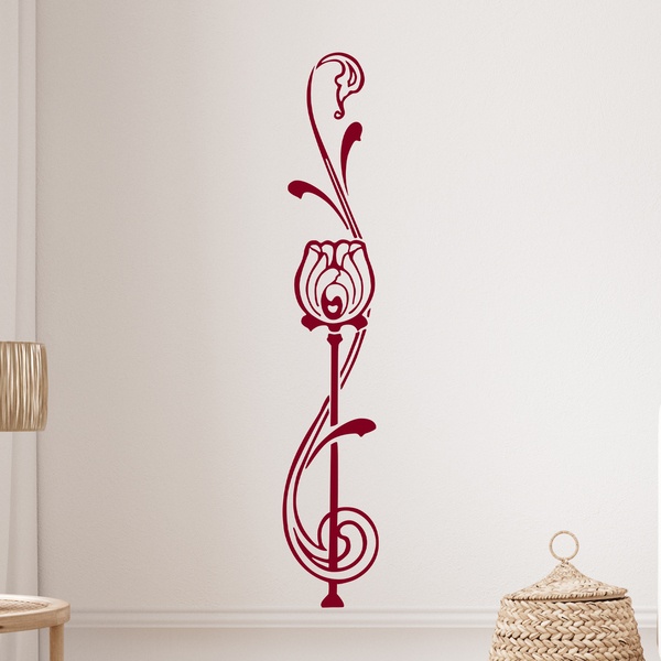 Vinilos Decorativos: Floral Seshat