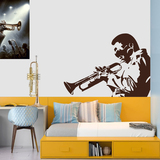 Vinilos Decorativos: Miles Davis, Trompetista Jazz 2