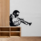 Vinilos Decorativos: Miles Davis, Trompetista Jazz 4