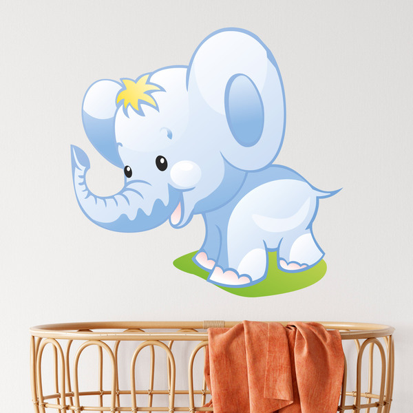 Vinilos Infantiles: Cría de elefante