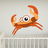 Vinilos Infantiles: Cangrejo infantil 4