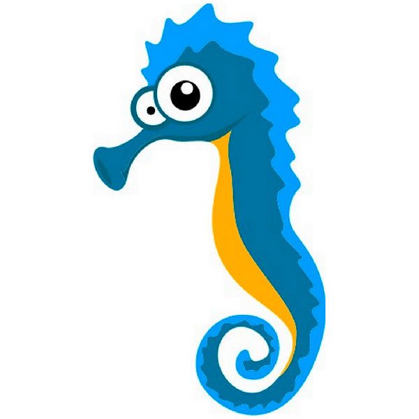 Como Dibujar Un Caballito De Mar Paso A Paso Para Ninos Como