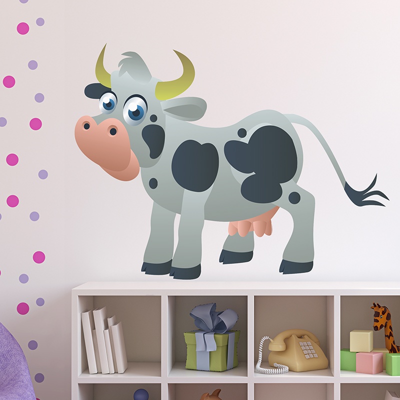 Vinilos Infantiles: Vaca infantil