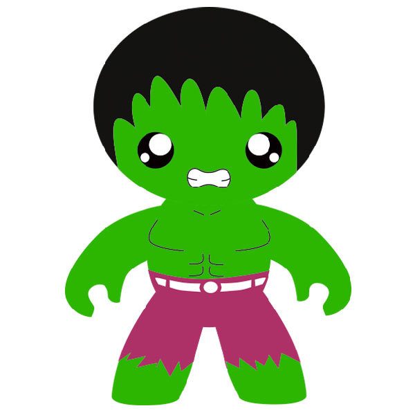 Vinilos Infantiles: Hulk infantil