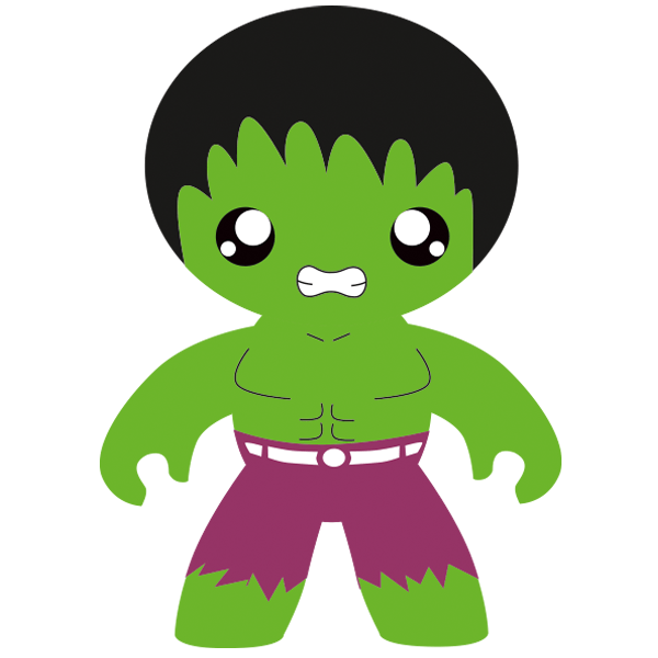 Vinilos Infantiles: Hulk infantil