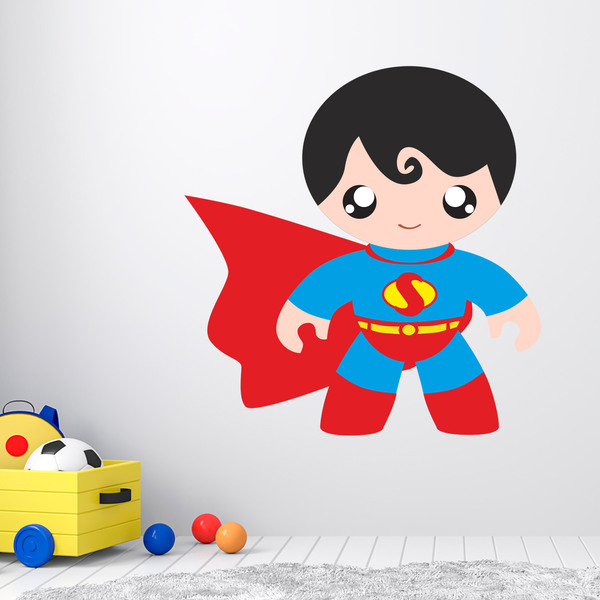 Vinilos Infantiles: Superman infantil 1