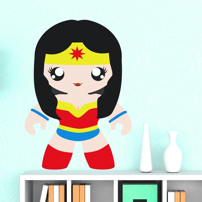 Vinilos Infantiles: Wonder woman infantil