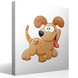 Vinilos Infantiles: Cachorro de perro juguetón 4