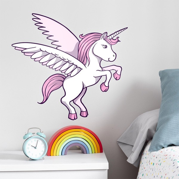 Vinilos Decorativos: Unicornio a dos patas