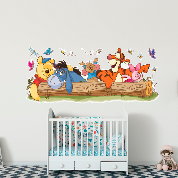 Vinilos Infantiles: Winnie the Pooh y sus amigos