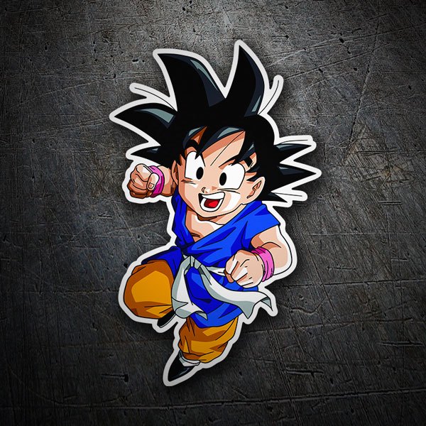 Pegatinas: Dragon Ball Goku GT