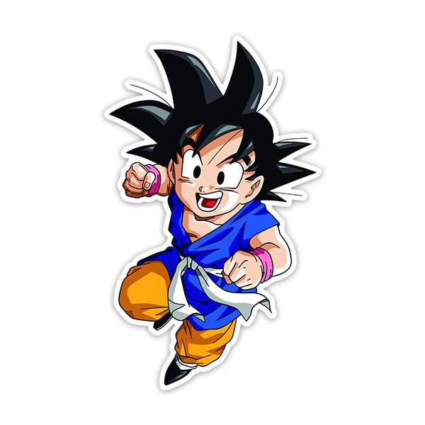 Pegatinas: Dragon Ball Goku GT