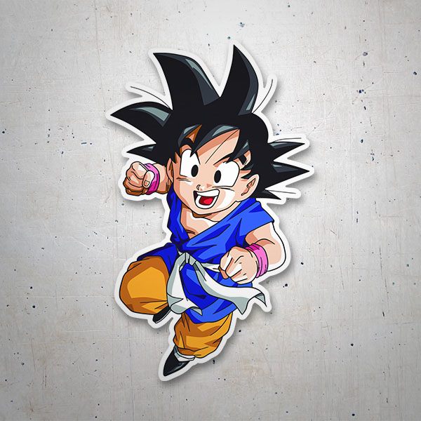 Pegatinas: Dragon Ball Goku GT