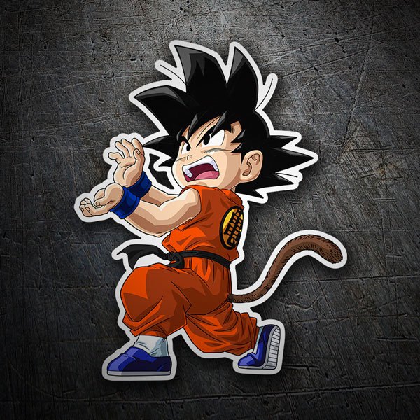Pegatinas: Dragon Ball Goku Onda Vital