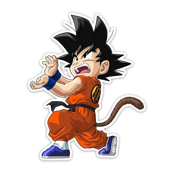 Vinilos Infantiles: Dragon Ball Goku Onda Vital