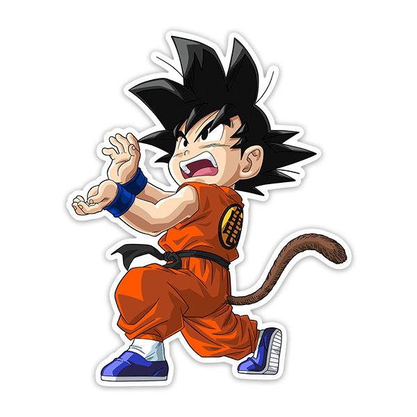 Vinilos Infantiles: Dragon Ball Goku Onda Vital
