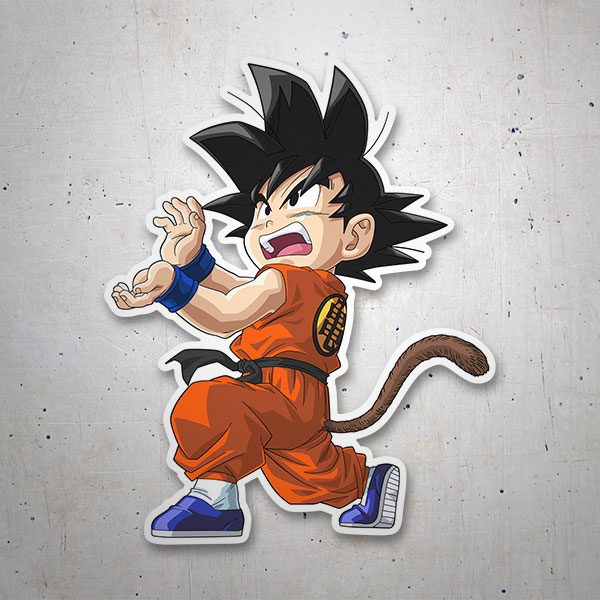 Pegatinas: Dragon Ball Goku Onda Vital