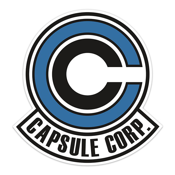 Vinilos Infantiles: Dragon Ball Capsule Corp.