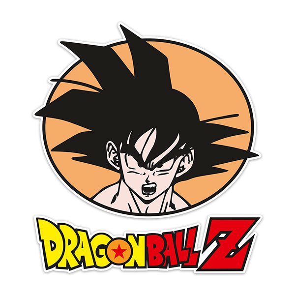 Vinilo Decorativo Dragon Ball Z Son Goku 