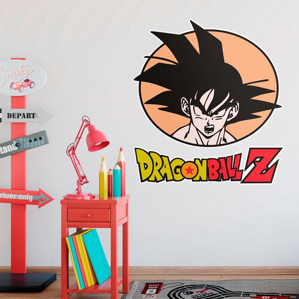 Vinilos Infantiles: Dragon Ball Z Son Goku