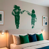 Vinilos Infantiles: Dragon Ball Son Goku y Vegeta 12