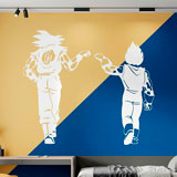 Vinilos Infantiles: Dragon Ball Son Goku y Vegeta 16