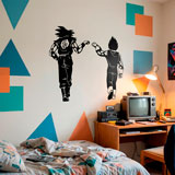 Vinilos Infantiles: Dragon Ball Son Goku y Vegeta 8