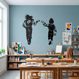 Vinilos Infantiles: Dragon Ball Son Goku y Vegeta 9