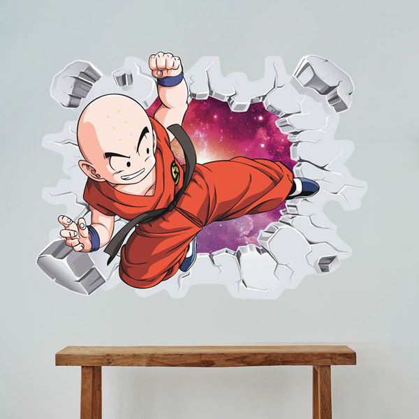 Vinilos Infantiles: Dragon Ball Krillin