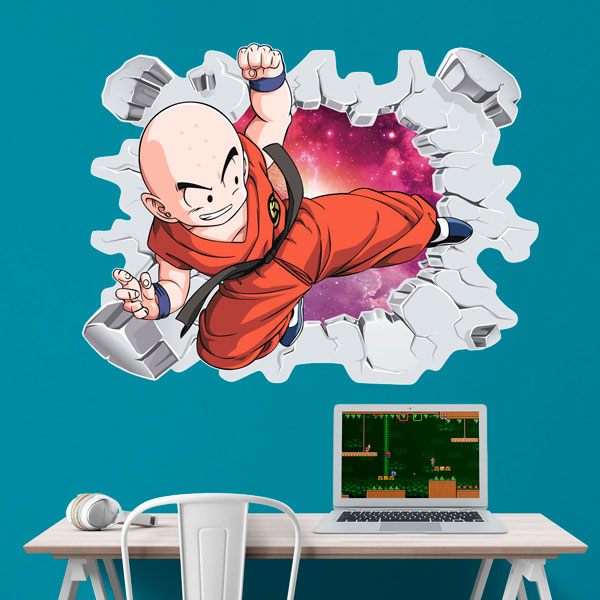 Vinilos Infantiles: Dragon Ball Krillin