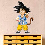 Vinilos Infantiles: Dragon Ball Son Goku GT Victory 3