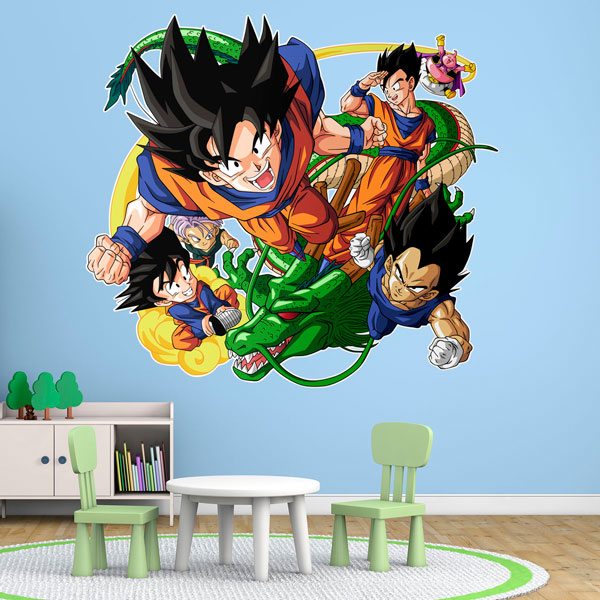 Vinilos Infantiles: Dragon Ball Personajes