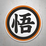 Vinilos Infantiles: Dragon Ball Kanji Go Sabiduría II 3